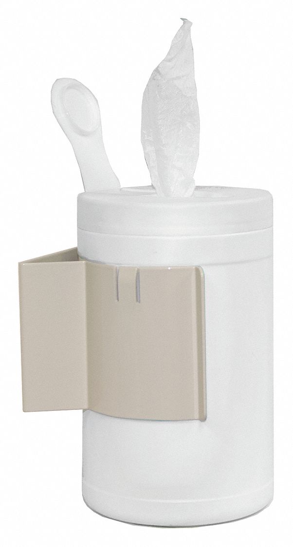 Disposable Wipe Bracket Beige PC Steel