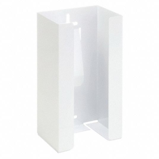 BOWMAN DISPENSERS, 1 Box, PowderCoated Steel, Glove Box Dispenser