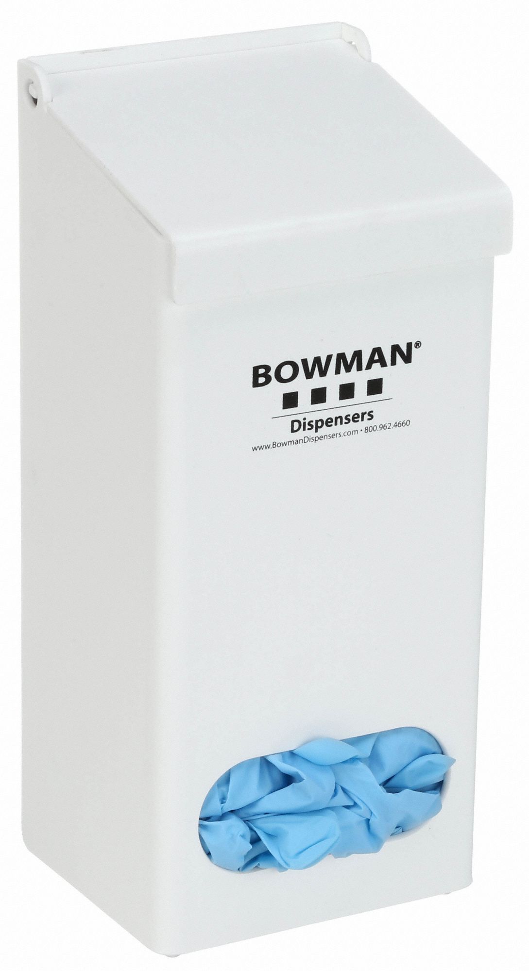 BOWMAN DISPENSERS Bulk Glove Dispenser 1 Compartment, Sintra(R) PVC