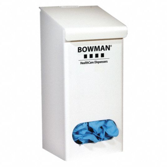 BOWMAN DISPENSERS Bulk Glove Dispenser, 1 Compartment 34GE57GC009