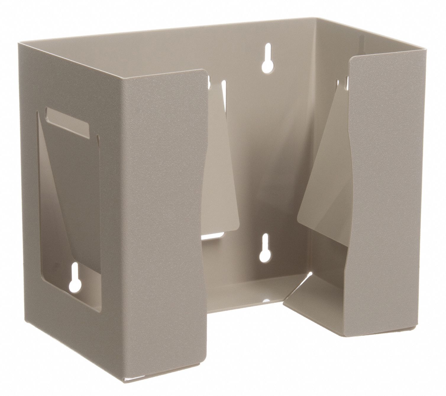 Protection Dispenser: Wall, 12 1/4 in x 7 5/8 in x 10 1/8 in, ABS, Tan