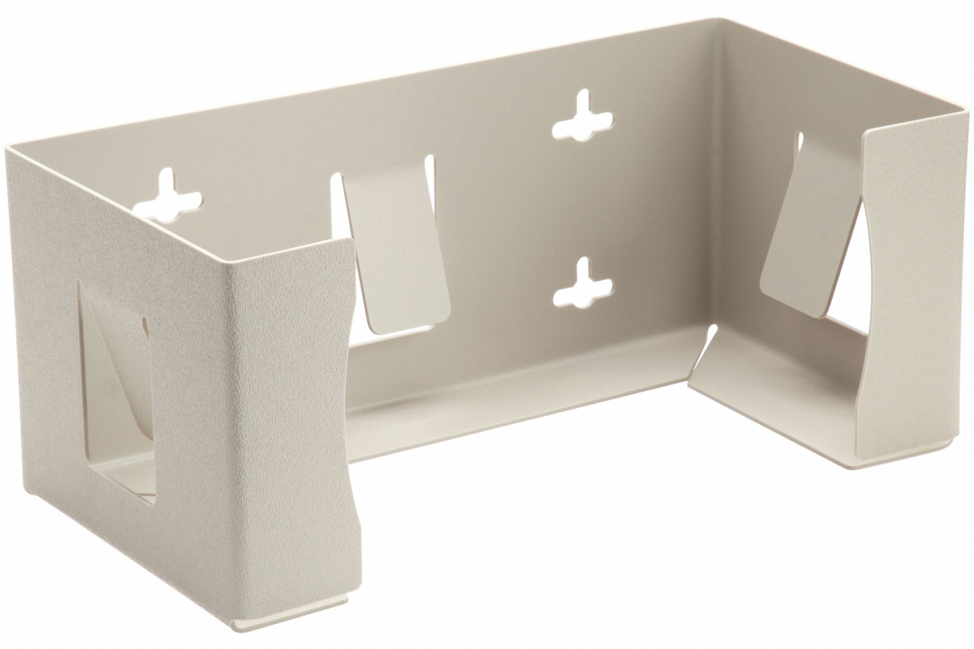 Protection Dispenser: Wall, 13 11/16 in x 6 15/16 in x 5 23/32 in, ABS, Tan