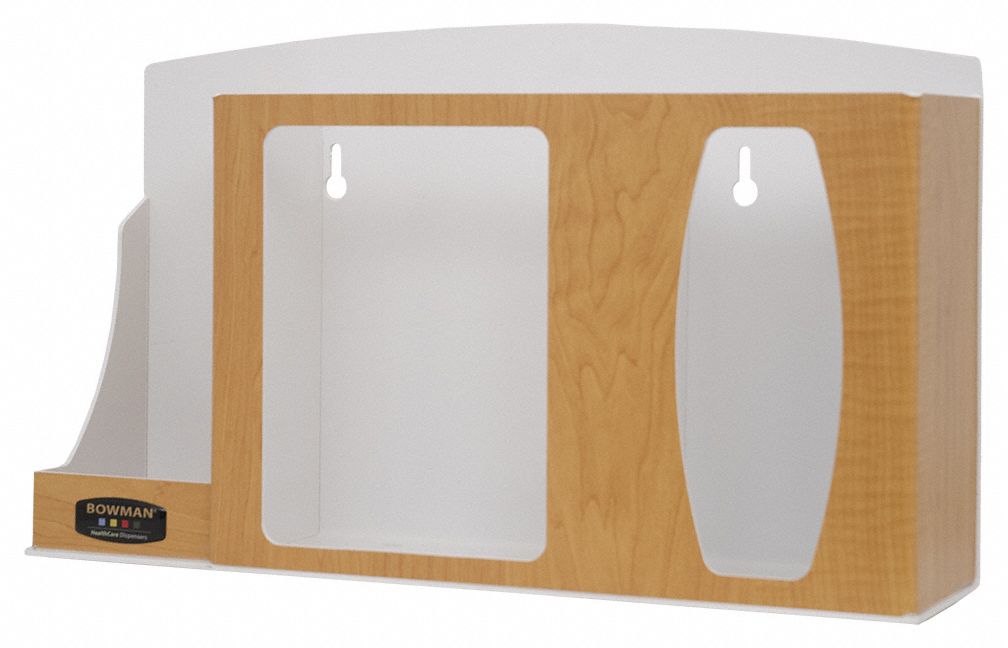 BOWMAN MFG CO Respiratory Hygiene Station, Number of Compartments 3