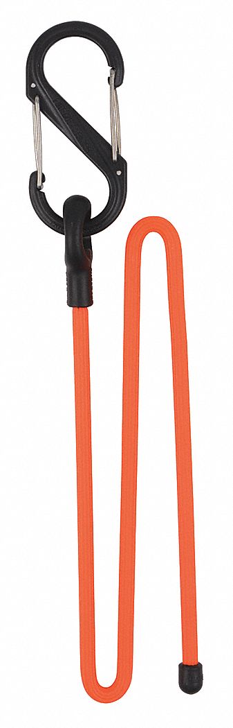 34GN87 - Clippable Gear Tie Orange 24 in L