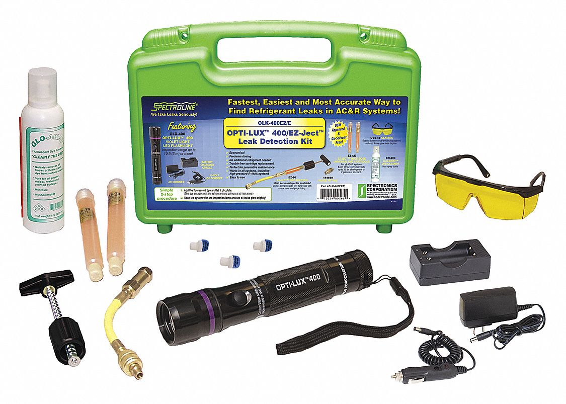 Spectroline Leak Detection Kit Multi Dose Leak Detection Kit Gr Olk Ez E Grainger