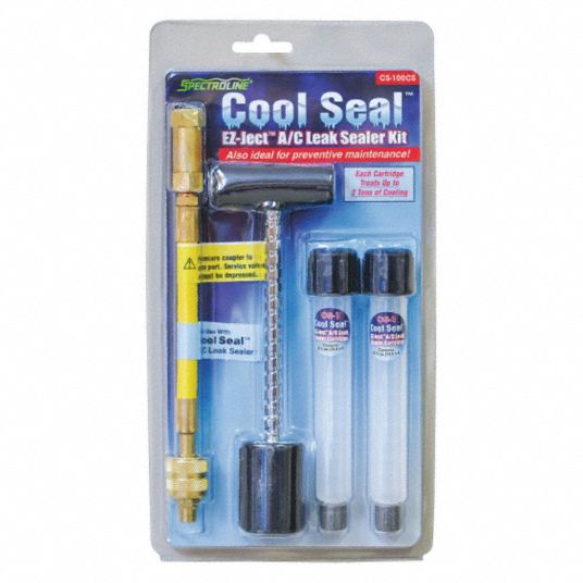 SPECTROLINE A/C Leak Sealer Kit, Seals and Prevents Leaks In Air Conditioning and Refrigeration