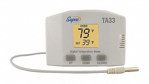 SUPCO TEMPERATURE ALARM WITH DISPLAY - Fan and Limit Controls - SNTTA33 ...