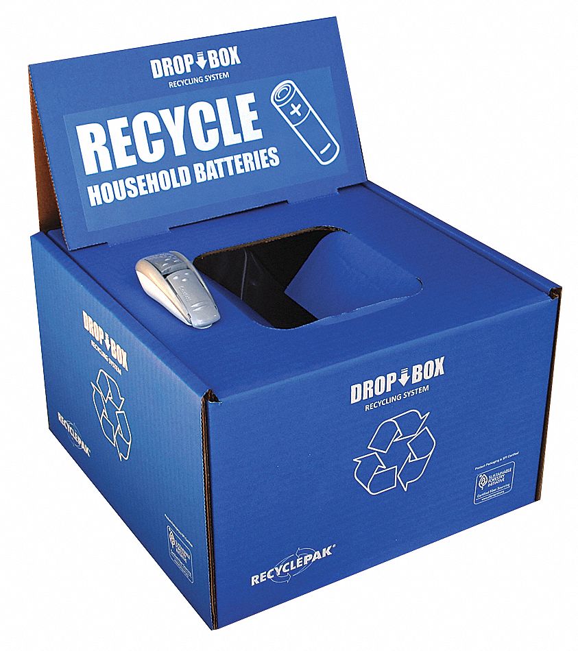 RECYCLEPAK For Dry Cell Batteries Battery Recycling Kit J SUPPLY Grainger