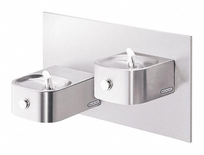 ELKAY, OnWall, NonRefrigerated, Water Fountain 34J929EDFP217RAC