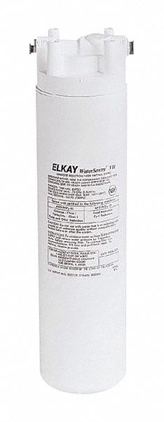 Water Filtration System: 0.5 micron, 1.5 gpm, 3, 000 gal, 12 1/2 in Overall Ht