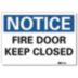 Notice: Fire Door Keep Closed Signs