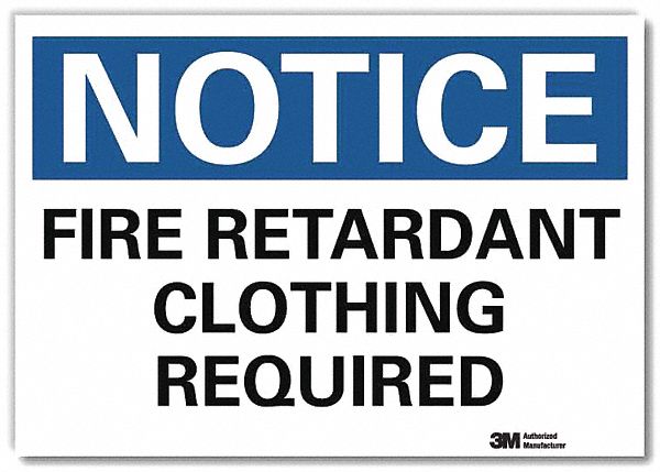 Notice Sign: Reflective Sheeting, Adhesive Sign Mounting, 7 in x 10 in Nominal Sign Size, Notice