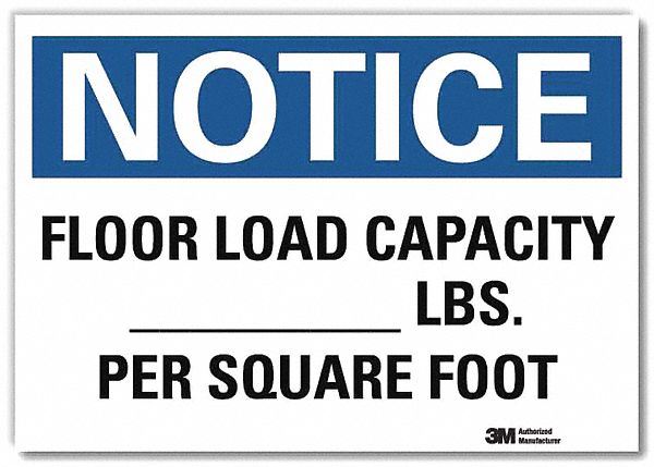 Notice Sign: Reflective Sheeting, Adhesive Sign Mounting, 7 in x 10 in Nominal Sign Size