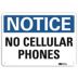 Notice: No Cellular Phones Signs