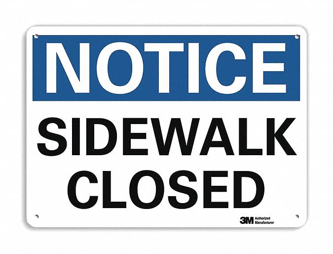 Reflective  Pedestrian Traffic Sign: Aluminum, 10 in x 14 in Nominal Sign Size, Engineer Grade