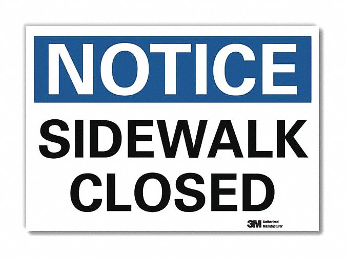 Reflective  Pedestrian Traffic Label: Vinyl, 10 in x 14 in Nominal Sign Size, Engineer Grade