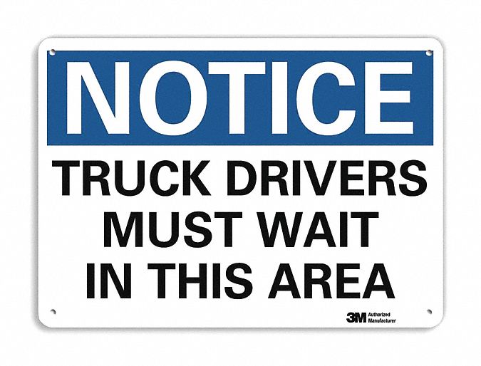 PANNEAU AVIS,H 10 PO,LA 14 PO,ALUMINIUM