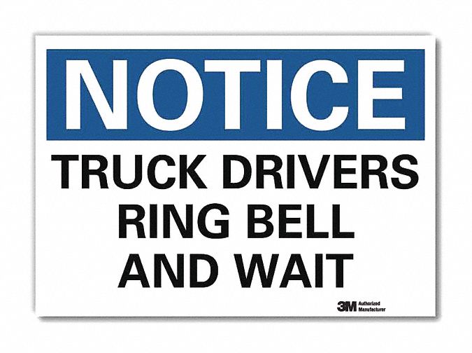 PANNEAU AVIS,H 5 PO,LA 7 PO,VINYLE