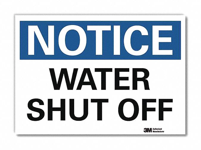 ENSEIGNE D'AVERTISSEMENT,7X10 PO,VINYL