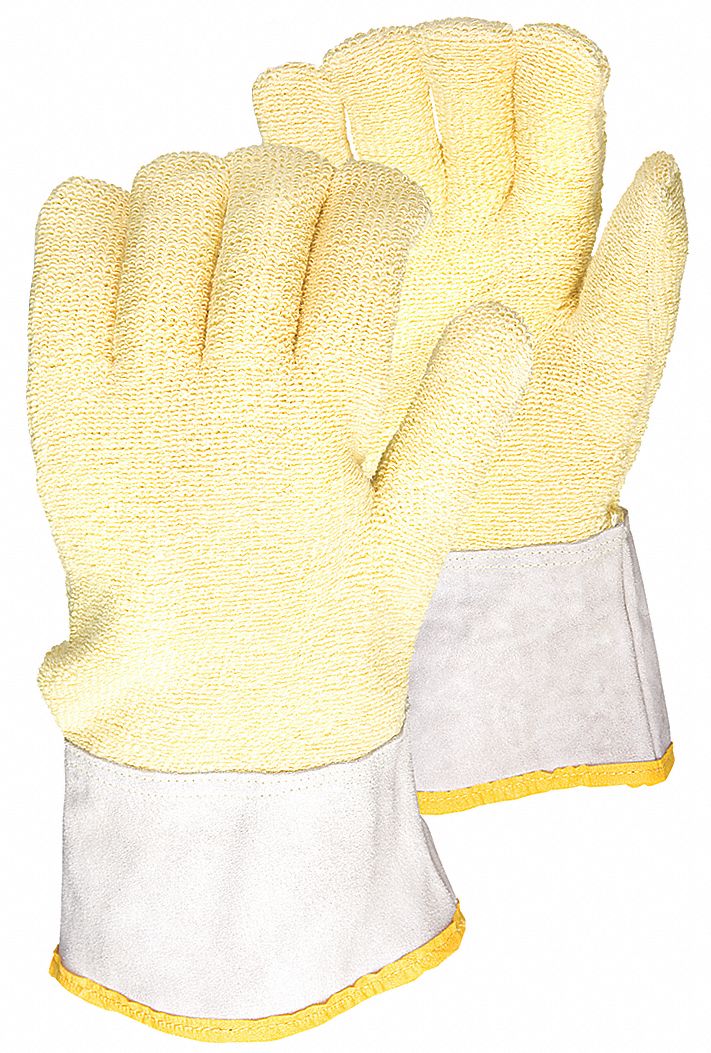 GLOVES TERRY/KEVLAR LEATHER LINED