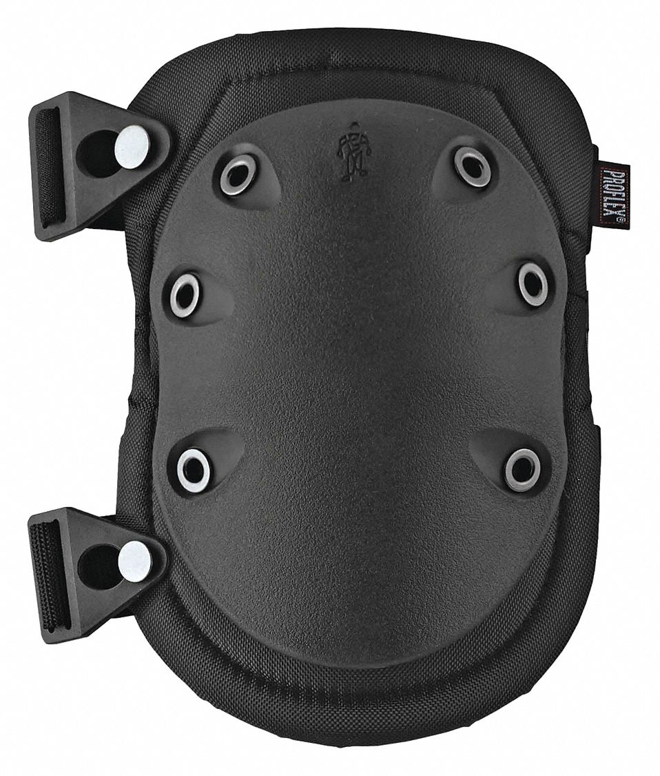 KNEE PADS HARD CAP NON-SKID BK