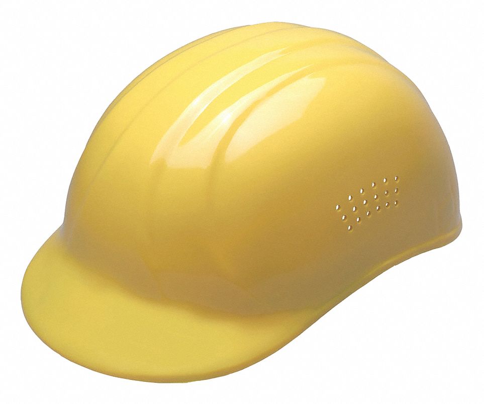 J5343 Bump Cap Baseball Pinlock Yellow