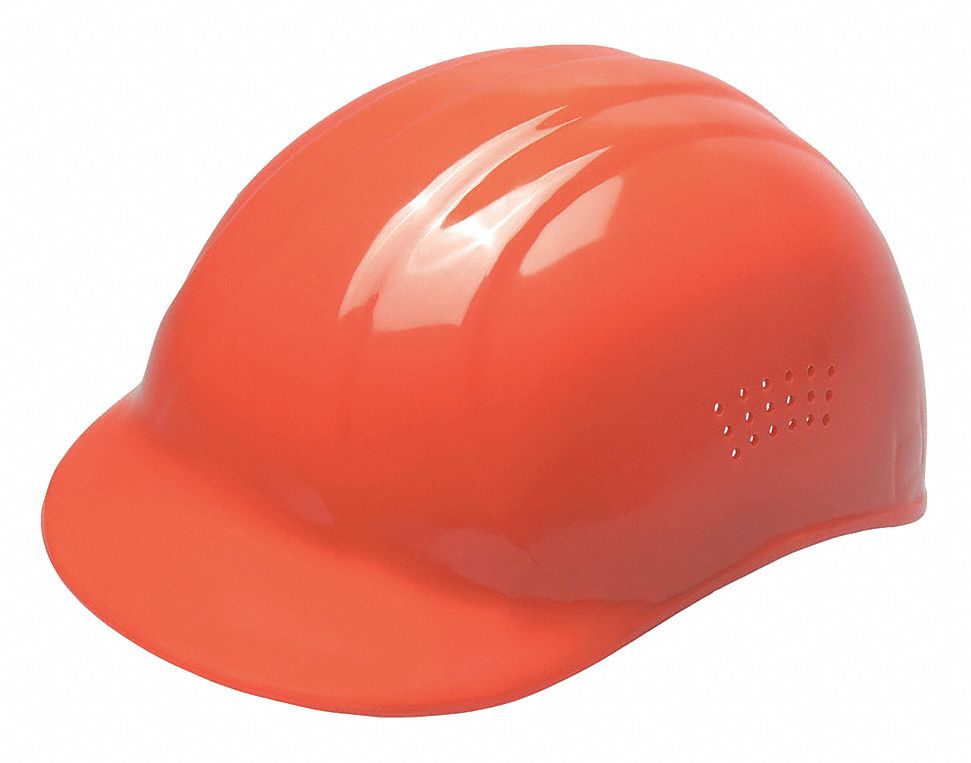 J5343 Bump Cap Baseball Pinlock Orange