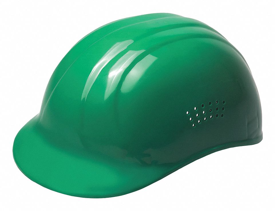 J5343 Bump Cap Baseball Pinlock Green