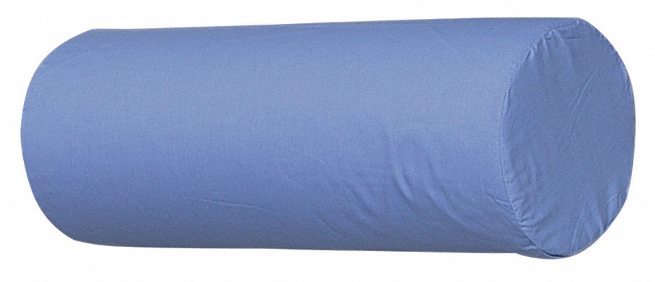 34KX84 - Neck Roll Pillow 19inLx3-1/2inW Bl