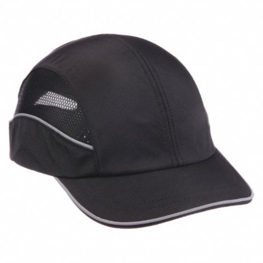 Black, Hook-and-Loop, Bump Cap - 34L313|SCARAP1BLK - Grainger