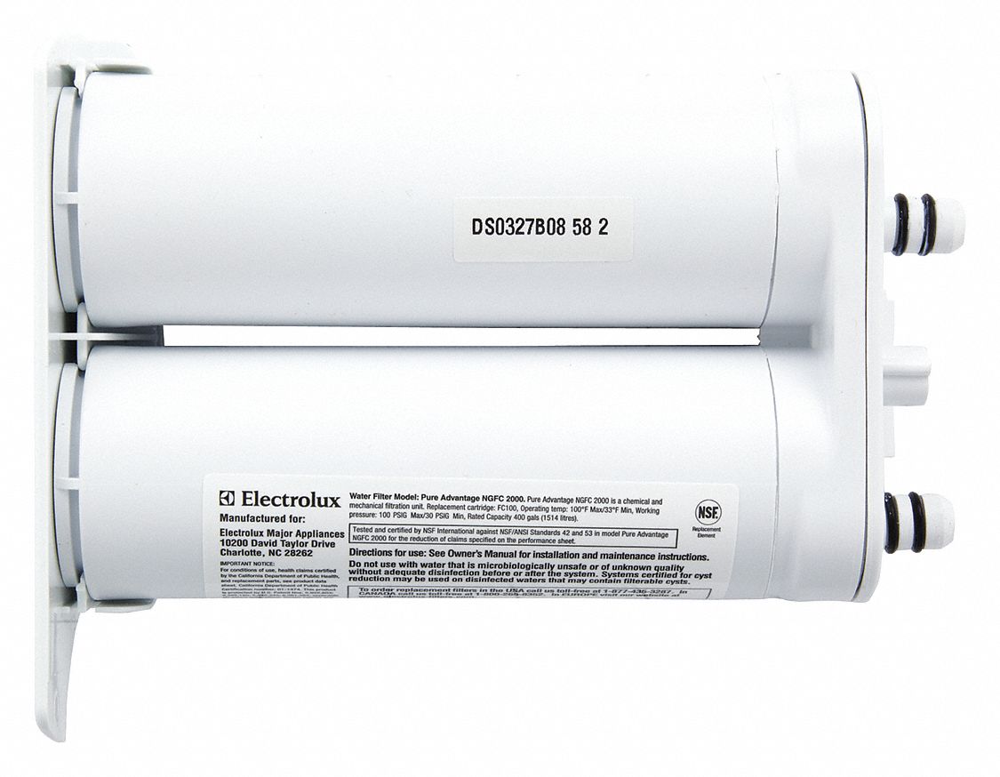 Quick-Connect Water Filter: 0.5 gpm, Carbon