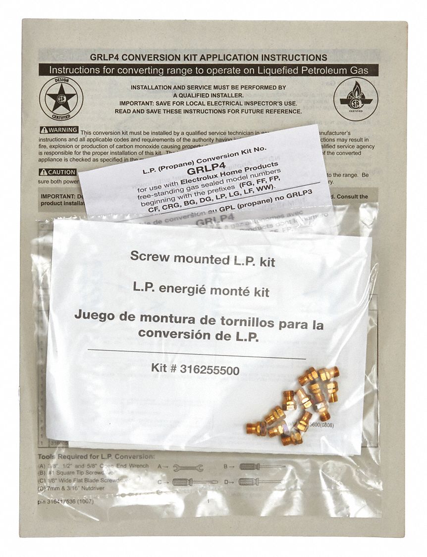 Conversion Kit: Mfr Part # GRLP4