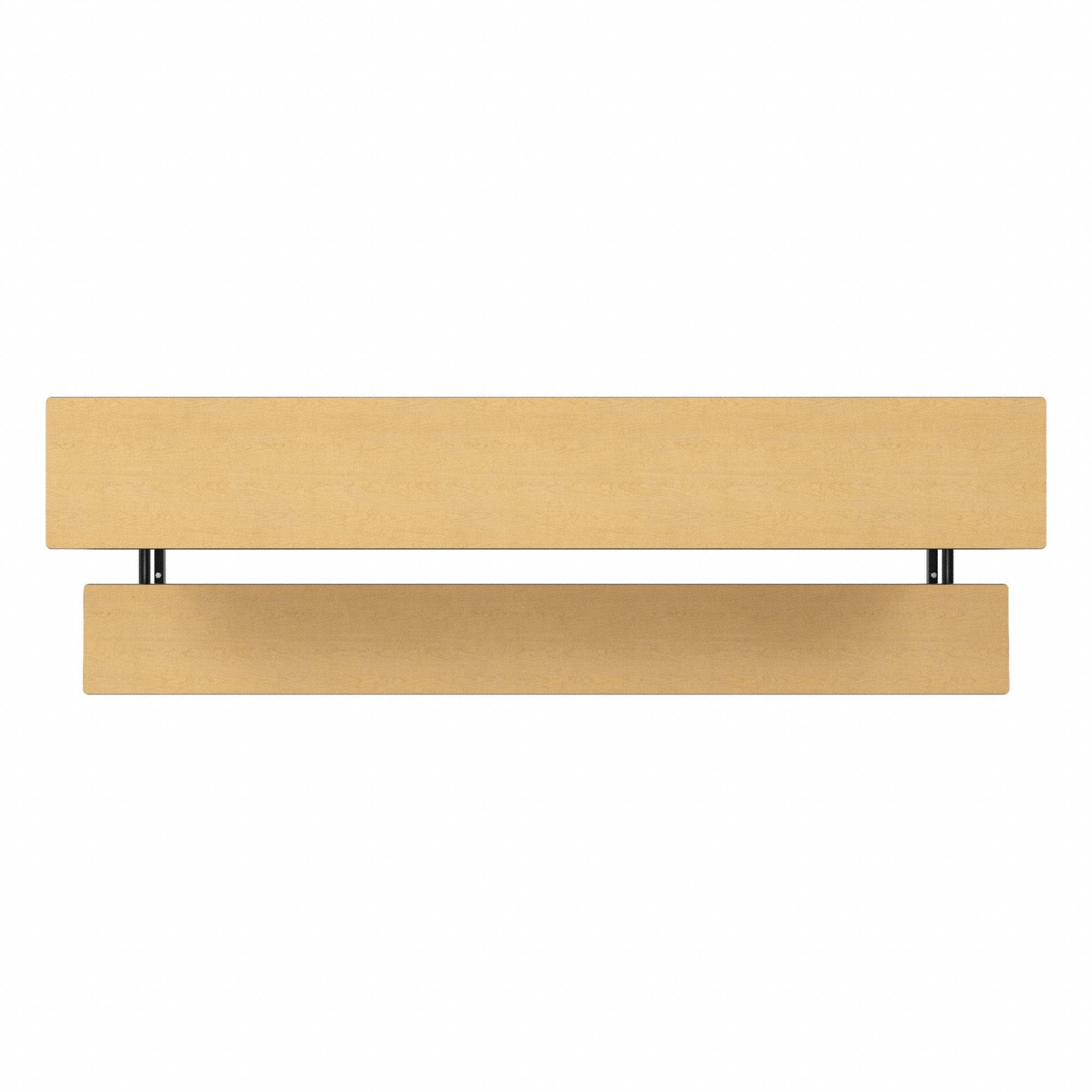 Convertible Bench Table: Maple, 30 1/8 in Overall Wd, 29 in Overall Ht