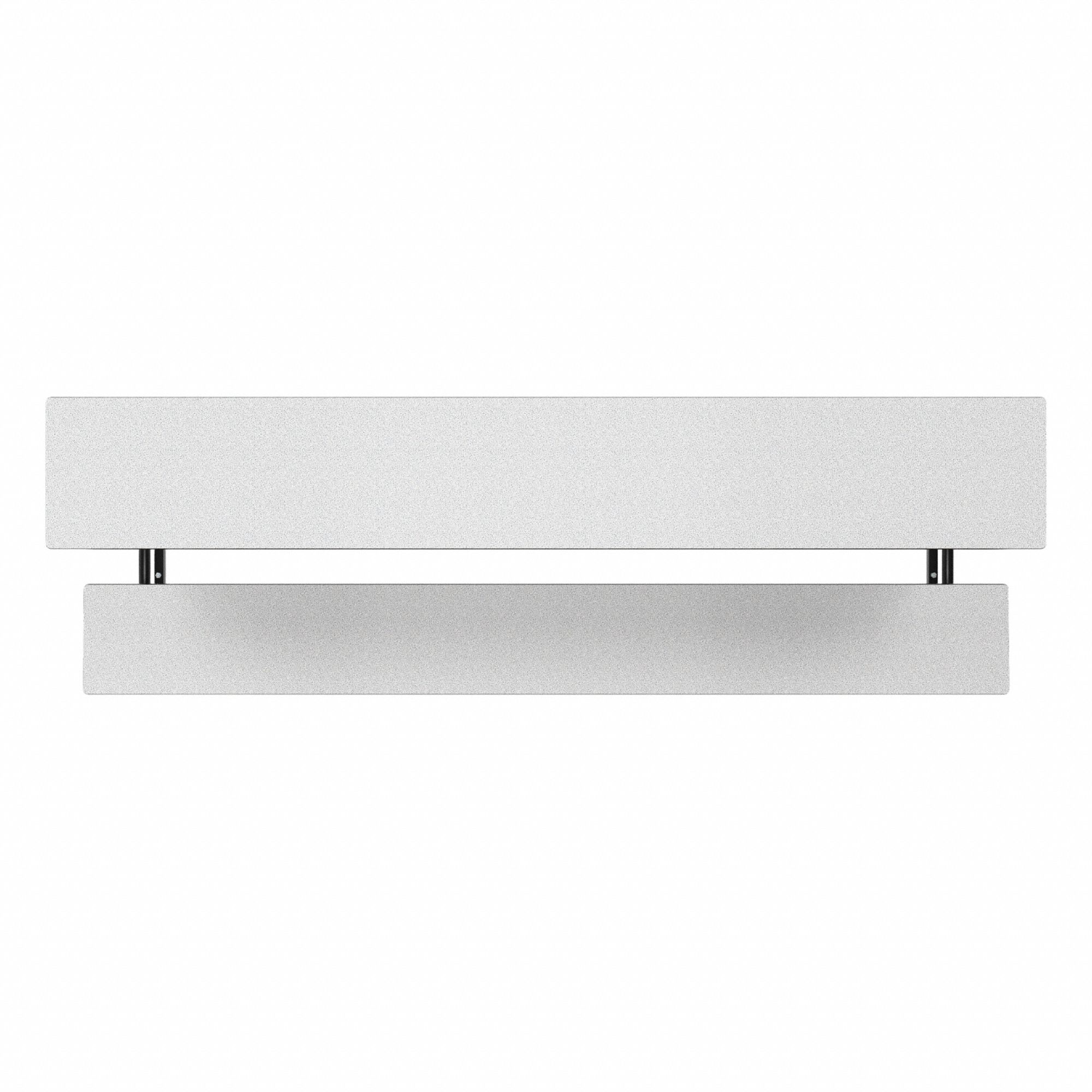 Convertible Bench Table: Gray Glace, 30 1/8 in Overall Wd, 25 in Overall Ht
