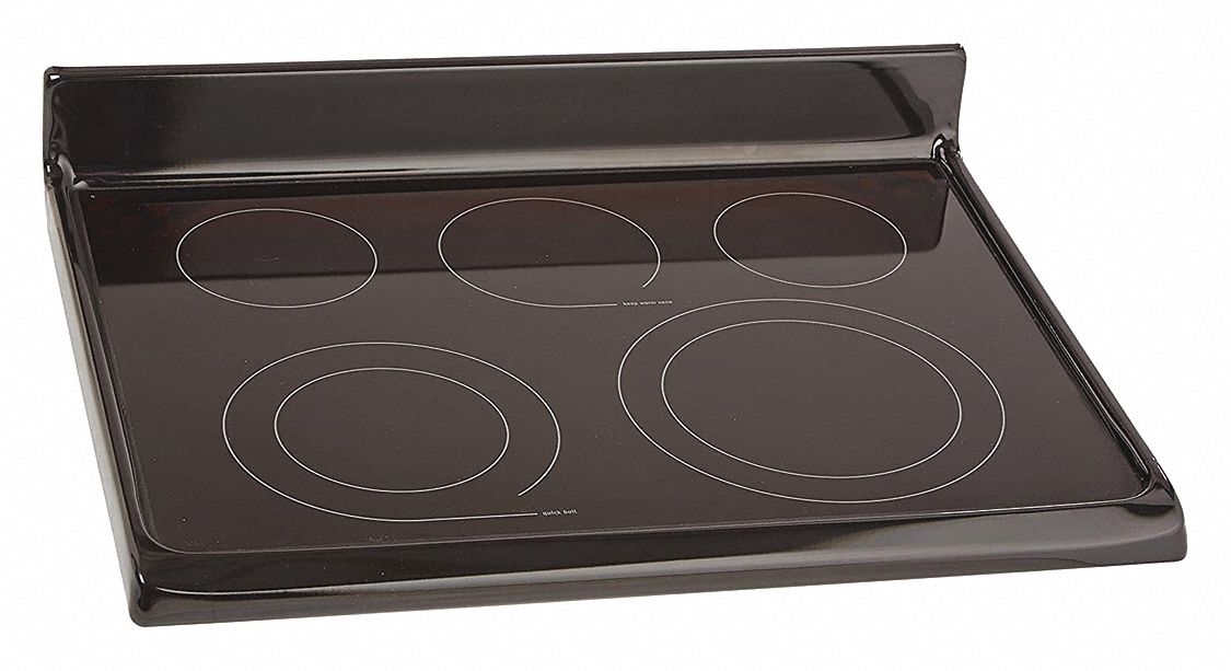 316531953 : Frigidaire Range Main Cooktop Glass Assembly, Black