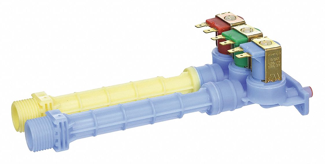 ELECTROLUX, Water Inlet Valve 34MG34134866600 Grainger