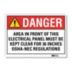 Electrical Panel Signs - Grainger Industrial Supply