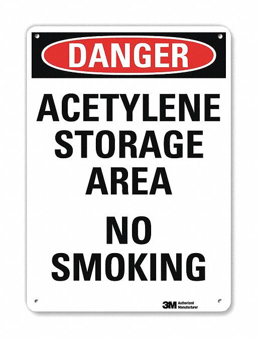 Danger Sign: Plastic, Mounting Holes Sign Mounting, 10 in x 7 in Nominal Sign Size, 0.055 in Thick