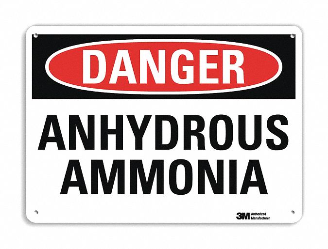 Danger Sign: Plastic, Mounting Holes Sign Mounting, 7 in x 10 in Nominal Sign Size, 0.055 in Thick