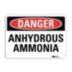 Danger: Anhydrous Ammonia Signs
