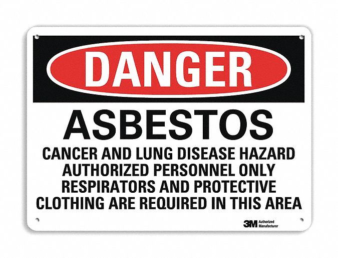 Danger Sign: Plastic, Mounting Holes Sign Mounting, 7 in x 10 in Nominal Sign Size, 0.055 in Thick