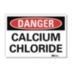 Danger: Calcium Chloride Signs