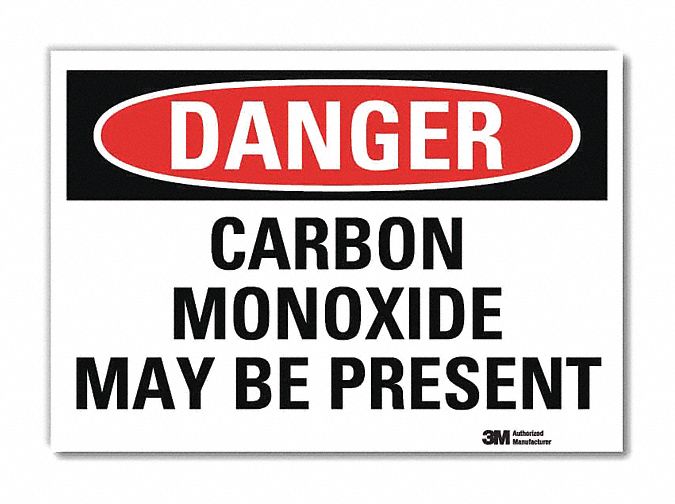 Danger Sign: Reflective Sheeting, Adhesive Sign Mounting, 7 in x 10 in Nominal Sign Size