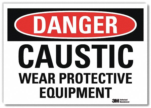 Danger Sign, 10 in x 14 in, Rflct Sheeting