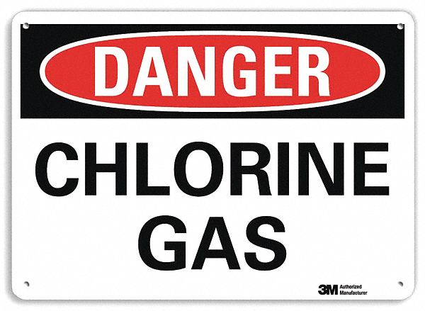 Danger Sign: Plastic, Mounting Holes Sign Mounting, 10 in x 14 in Nominal Sign Size, 0.055 in Thick