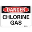 Danger: Chlorine Gas Signs