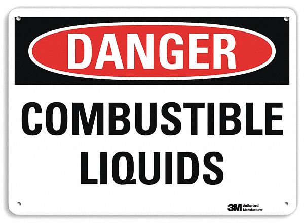Danger Sign: Plastic, Mounting Holes Sign Mounting, 10 in x 14 in Nominal Sign Size, 0.055 in Thick
