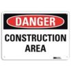 Danger: Construction Area Signs