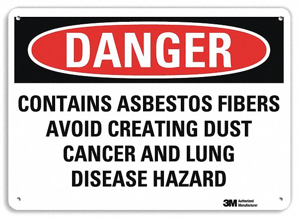 Danger Sign: Plastic, Mounting Holes Sign Mounting, 7 in x 10 in Nominal Sign Size, 0.055 in Thick