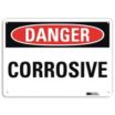 Danger: Corrosive Signs